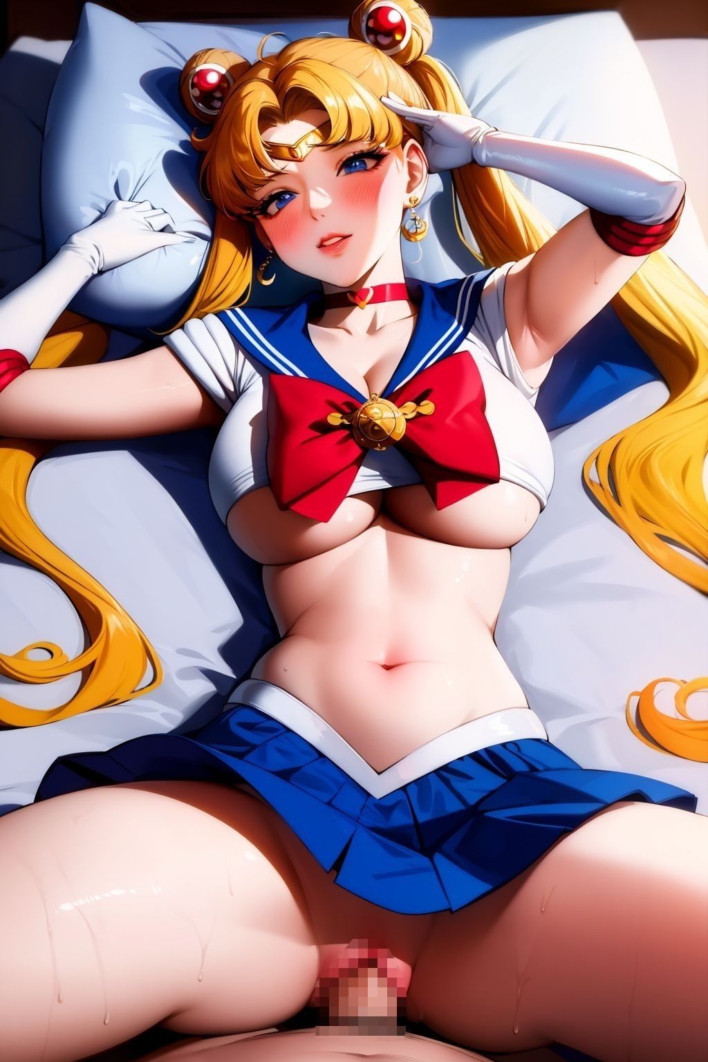 【セーラー〇ーン 愛野〇奈子】 愛のおしおきセックス〜月に替わっておしおき性指導。 サンプル5ページ目