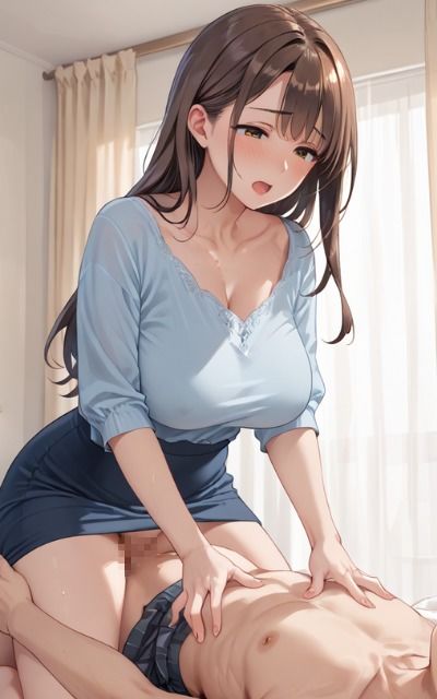 巨乳ママの誘惑 禁断の中出し親子セックス サンプル3ページ目