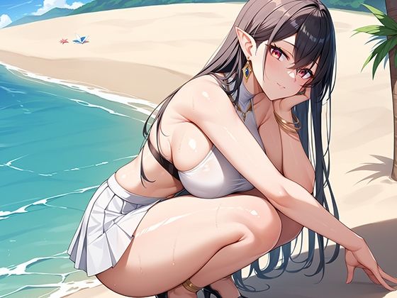 巨乳エルフの里へ孕ませ隊がやってくるー本線ー サンプル1ページ目