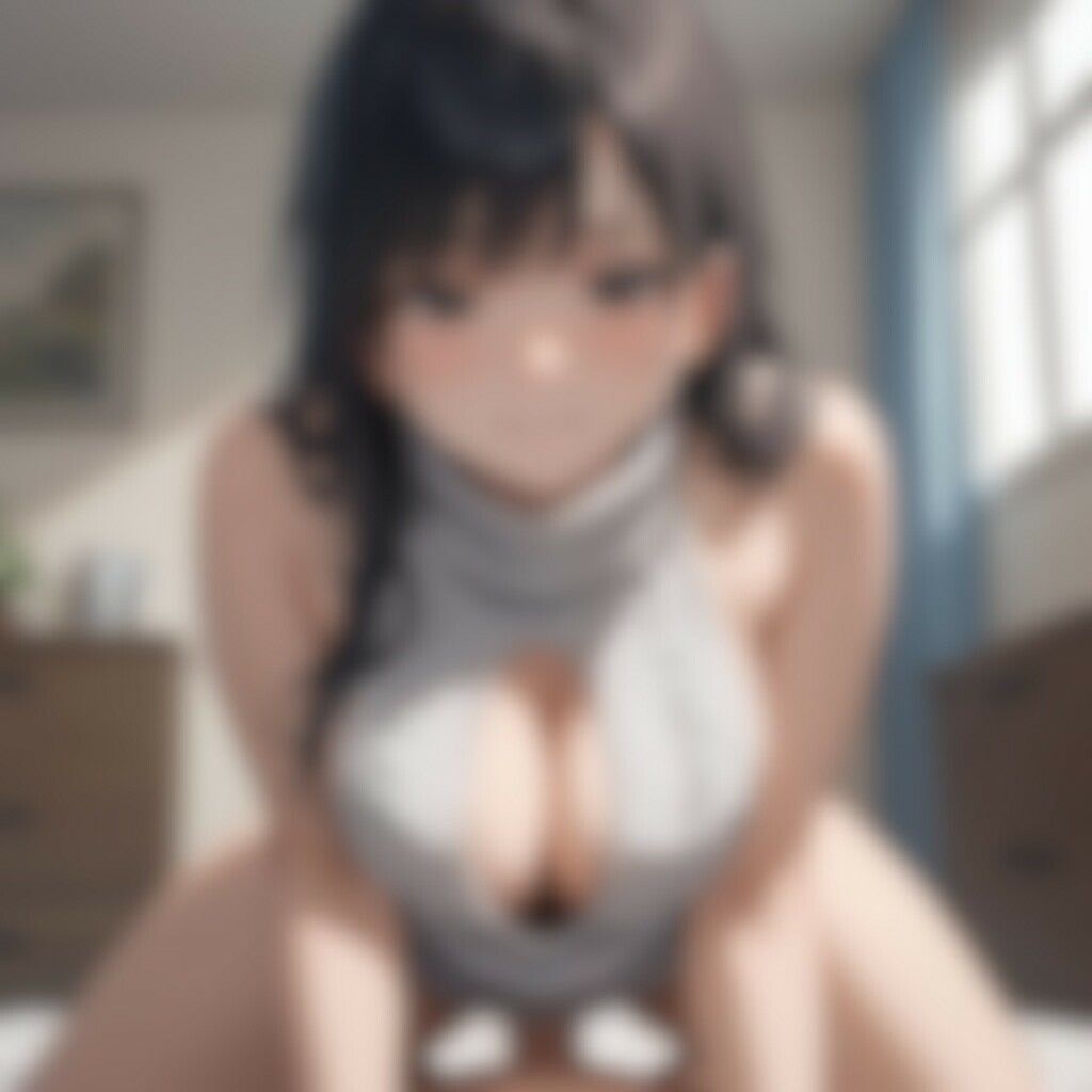 セフレに会いにいったら例のセーター（童貞を殺す服）で待っていた サンプル9ページ目