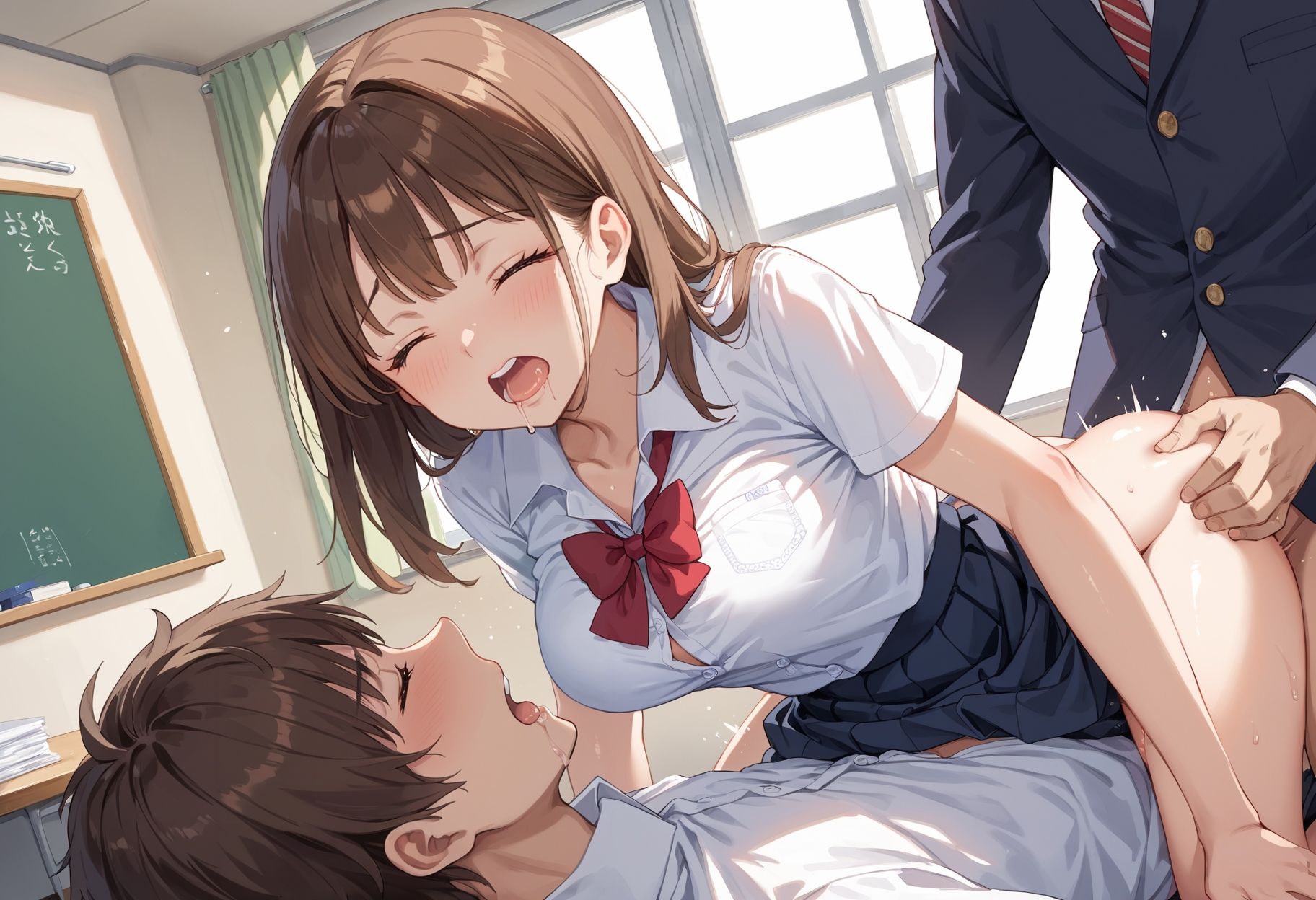 性活指導〜生意気な生徒を堕とすまで〜 サンプル2ページ目