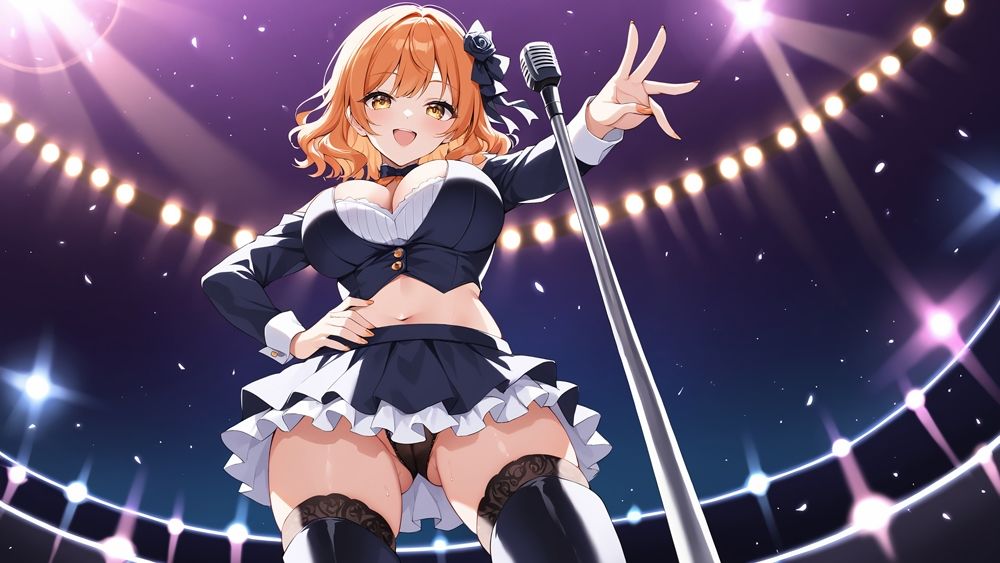 地下アイドルの秘密の撮影会〜クール系お姉さん＆元気っ娘〜 サンプル3ページ目