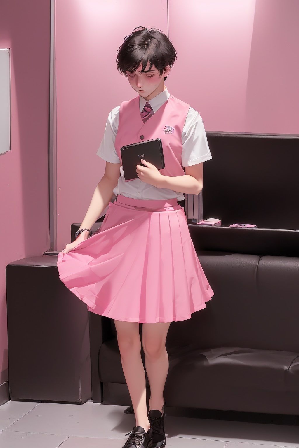 女装させられた男たち サンプル7ページ目