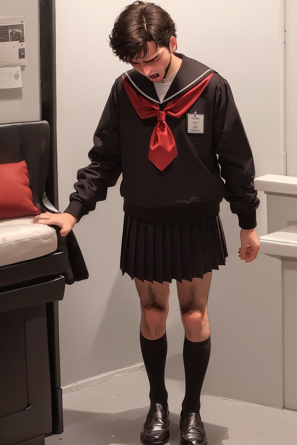 女装させられた男たち サンプル10ページ目