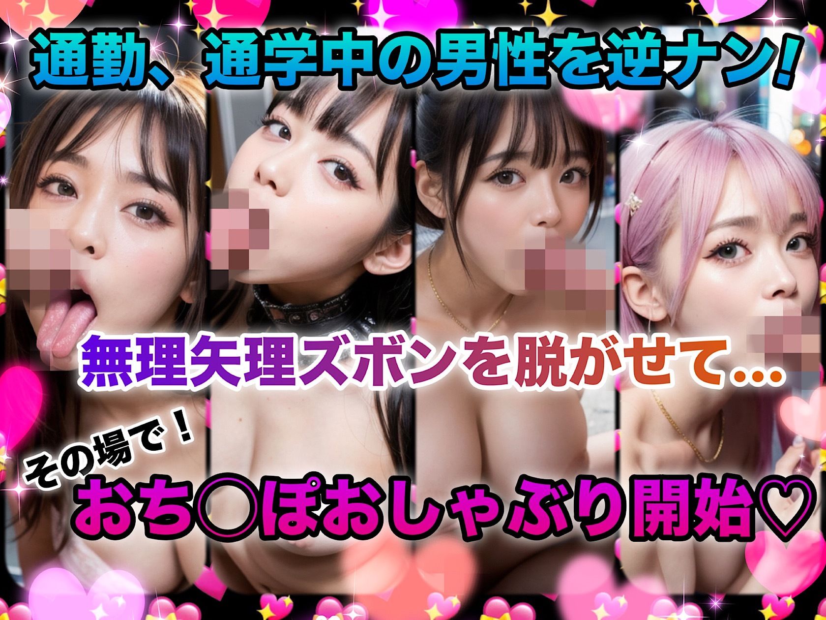 路上の痴女 サンプル4ページ目