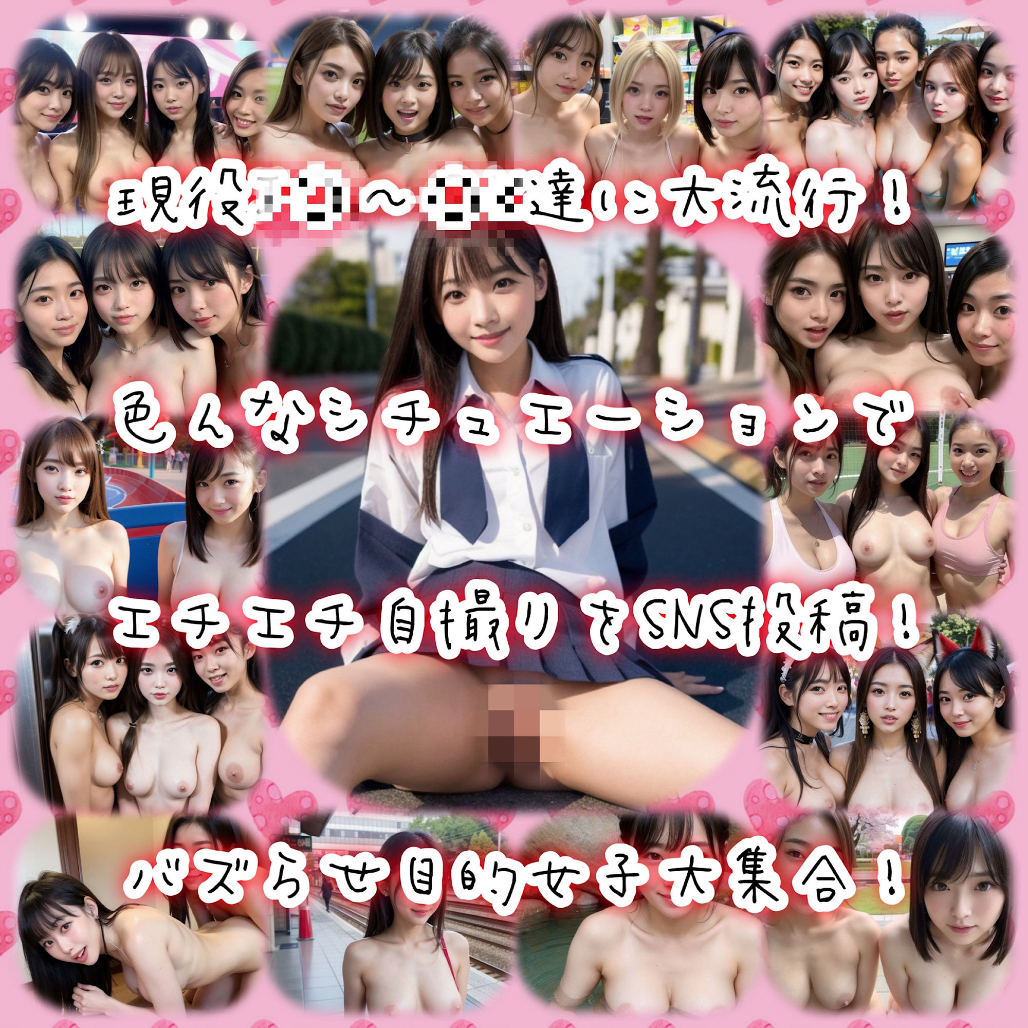 路上の痴女 サンプル6ページ目
