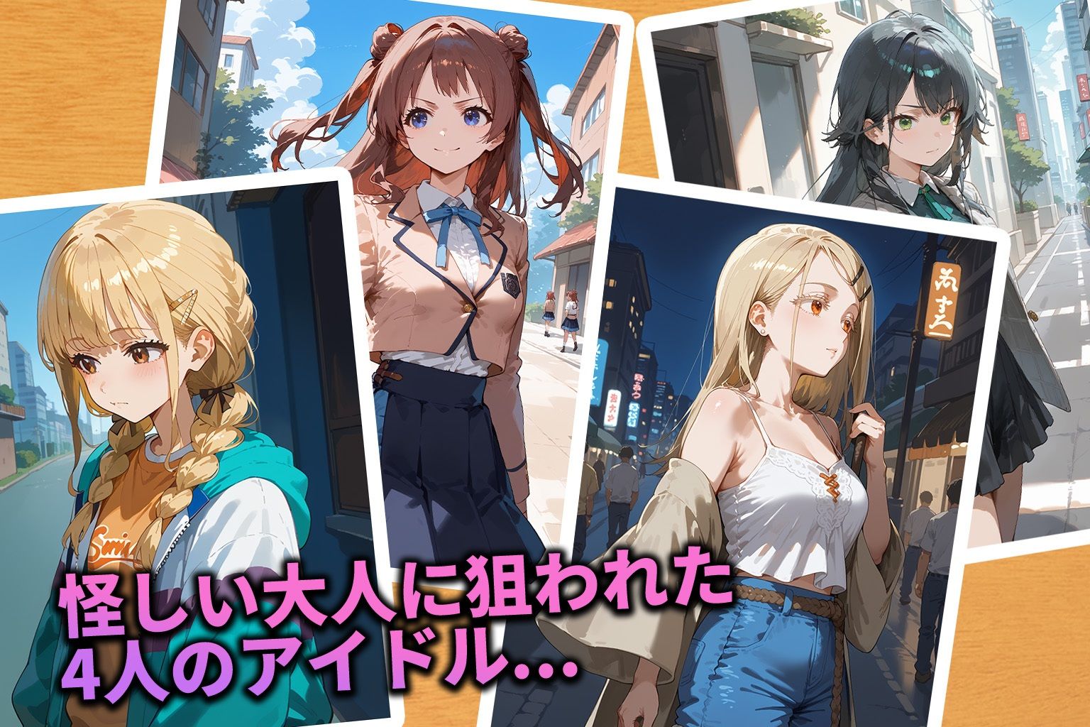 学園崩壊〜アイドル転落の道〜 サンプル1ページ目