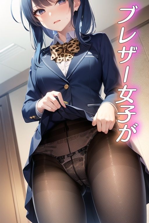 嫌な顔してパンツ見せてくる女の子〜ブレザー編〜 サンプル1ページ目