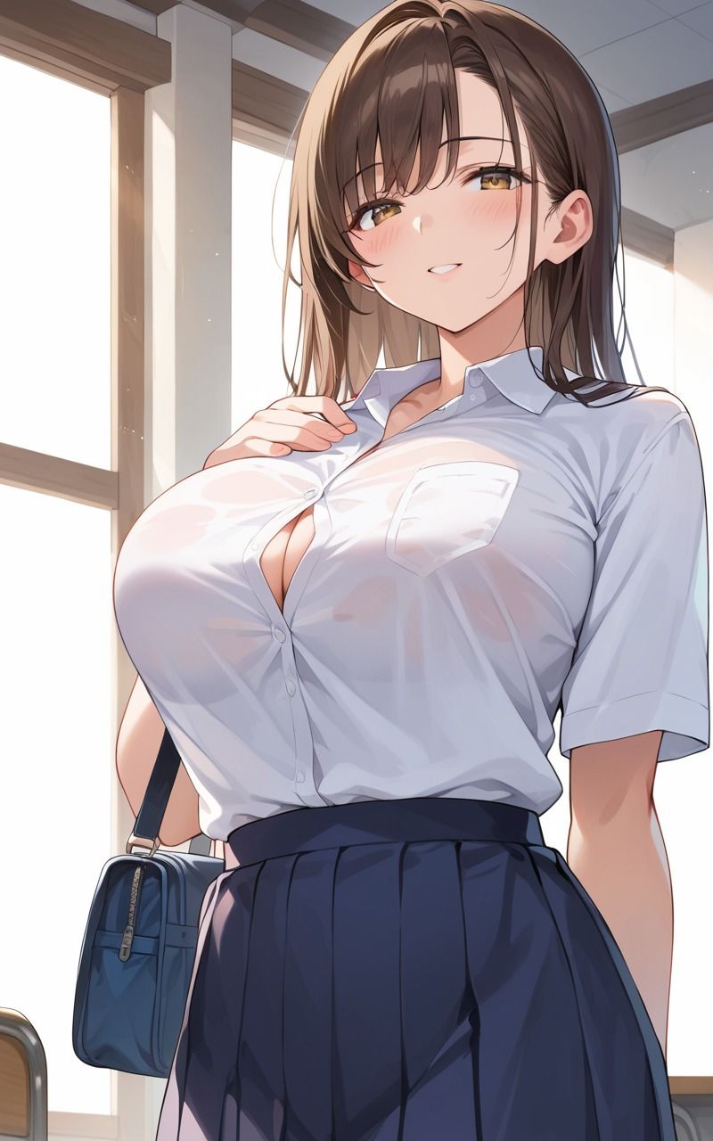 GカップJK。無意識に誘惑した末路・・・。 サンプル1ページ目
