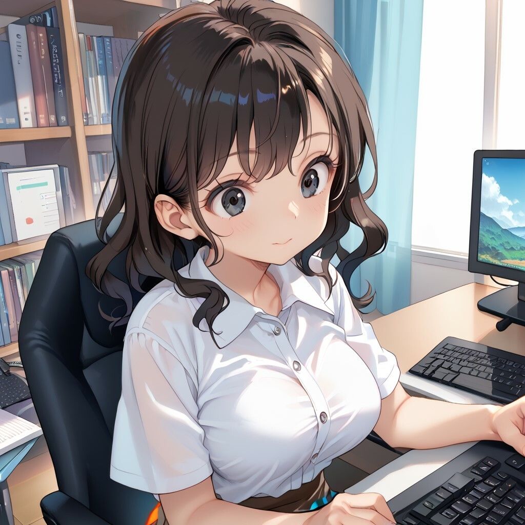 真面目なOL実はクソビッチだった！ サンプル1ページ目