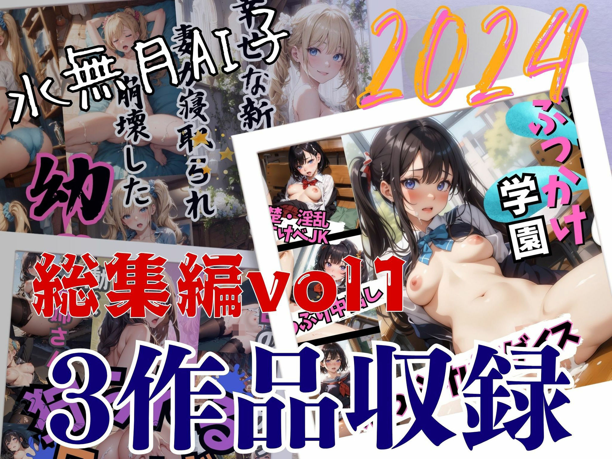 水無月AI子2024総集編vol1 サンプル1ページ目