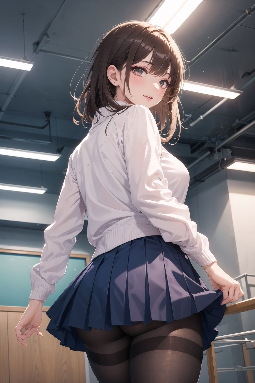 僕と女子校生-ギャル系女子のカーディガン サンプル1ページ目