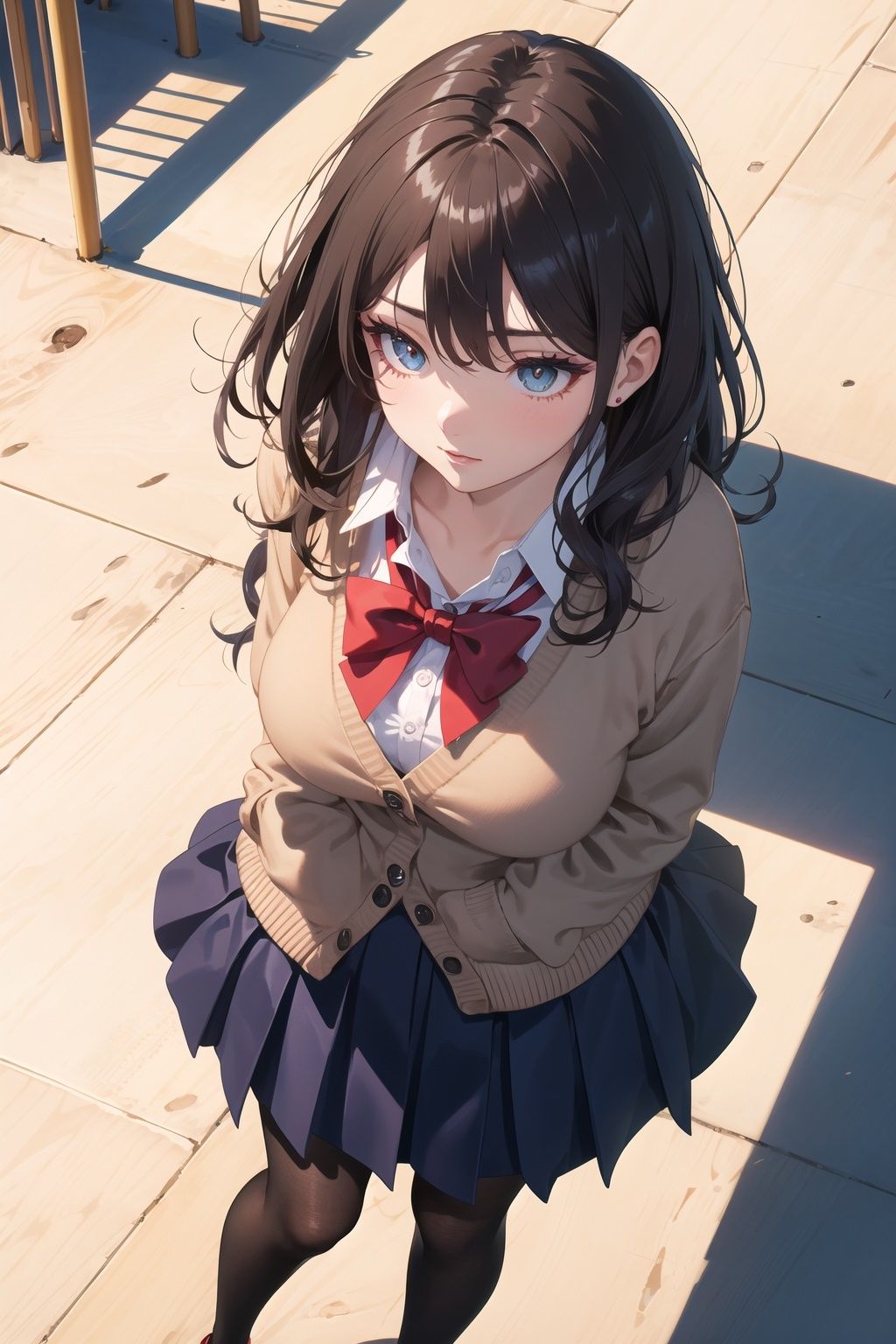 僕と女子校生-ギャル系女子のカーディガン サンプル2ページ目