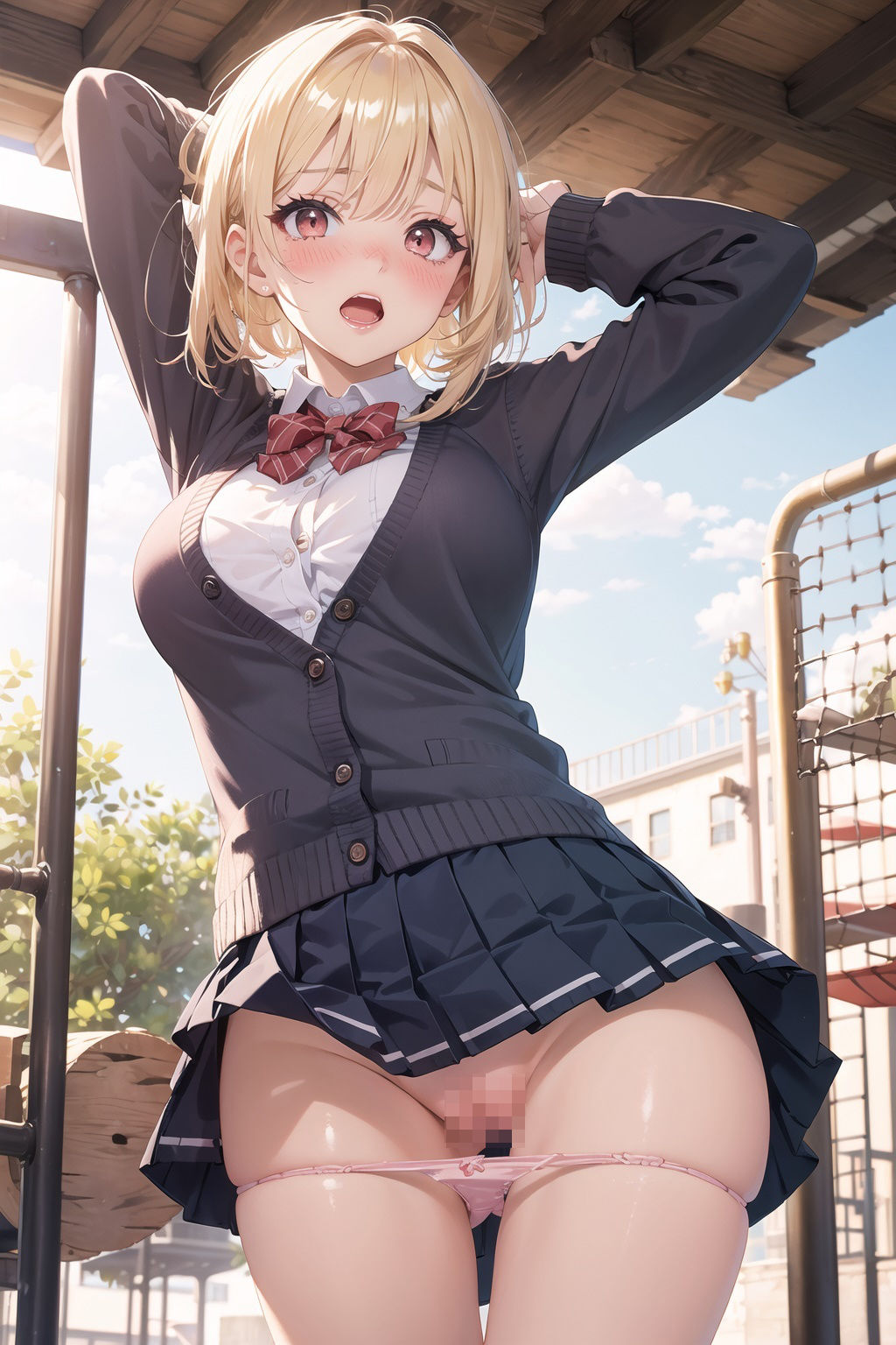 僕と女子校生-ギャル系女子のカーディガン サンプル3ページ目
