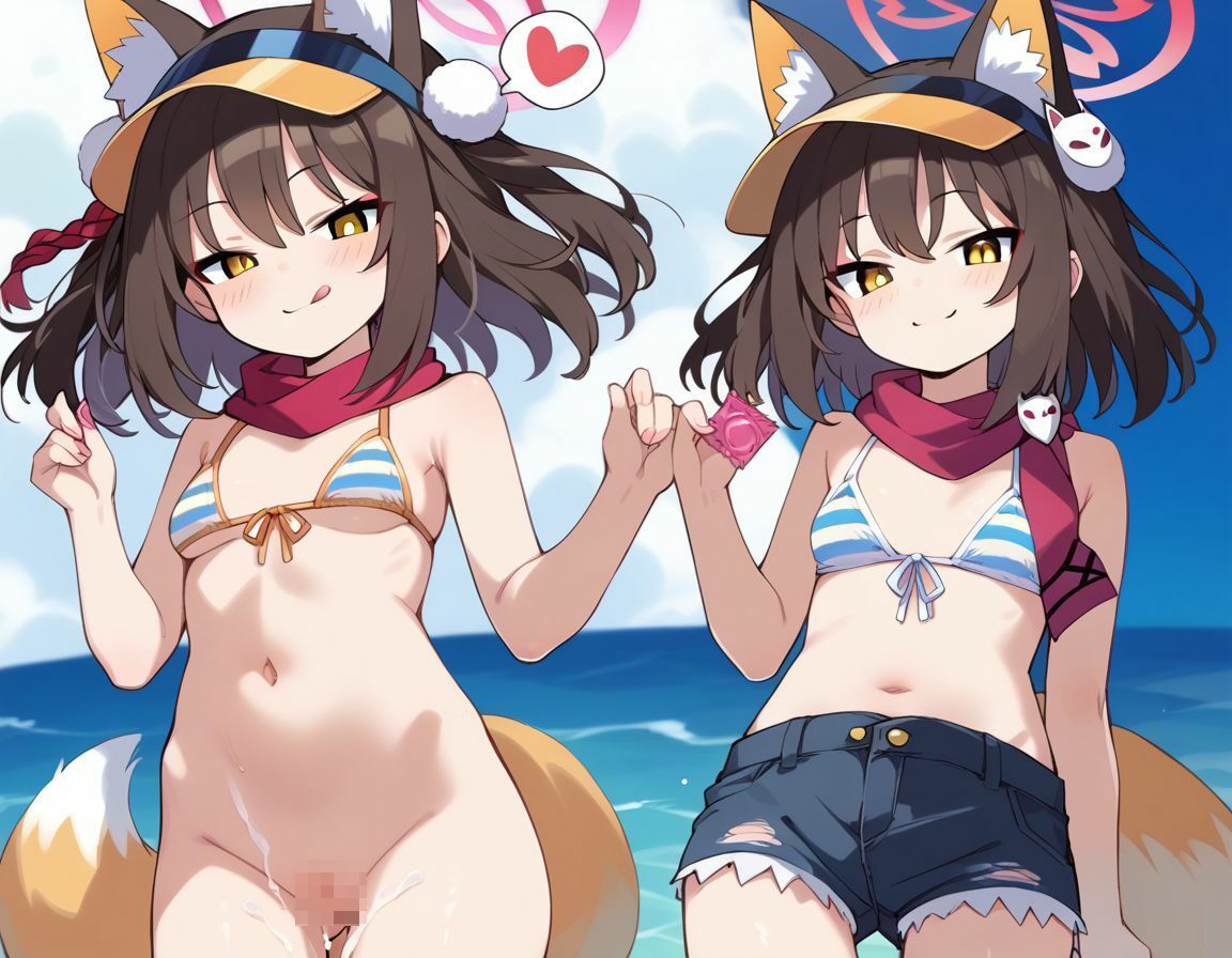 イズナちゃんとドスケベH部 サンプル3ページ目
