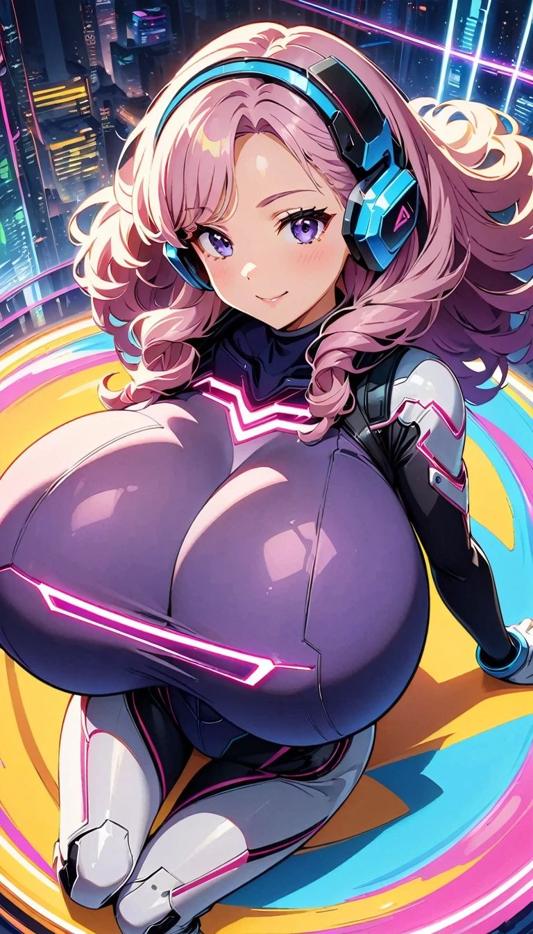 爆乳未来美女【妄想イラスト美女図鑑vol.140】 サンプル4ページ目