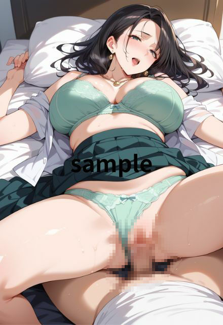デカパイの美人妻と濃密S E X サンプル6ページ目