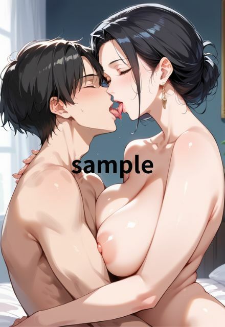 デカパイの美人妻と濃密S E X サンプル9ページ目