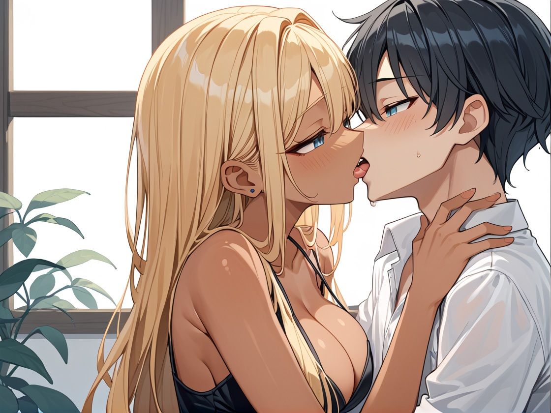 巨乳ビッチなギャルをパコリたおす話 サンプル2ページ目