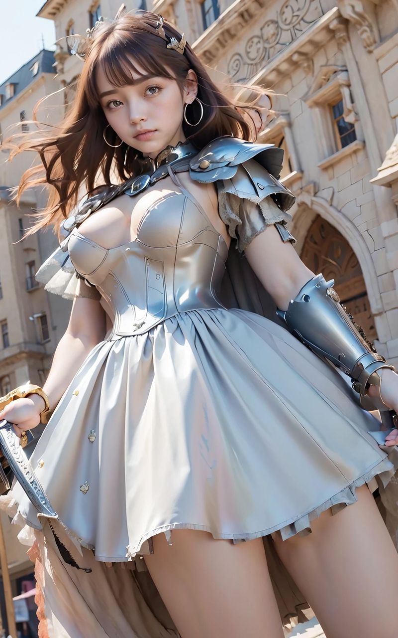 【AI写真集】女騎士写真集 サンプル3ページ目