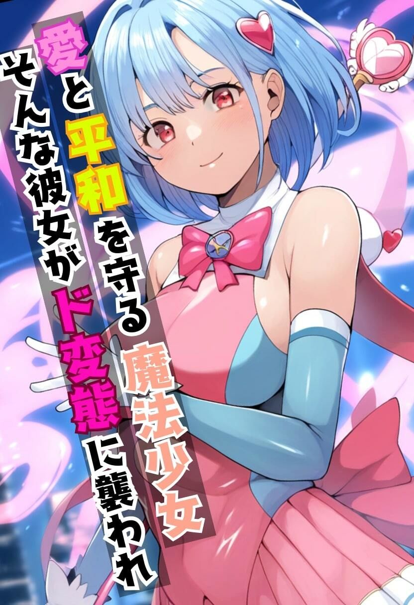 時間停止解除で魔法少女がアクメ！正義の変身ヒロインが無様に絶頂！・500枚 サンプル1ページ目