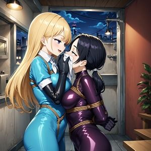 クロロホルムを嗅がされる女の子たち サンプル3ページ目