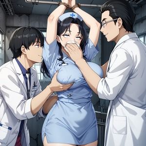 クロロホルムを嗅がされる女の子たち サンプル7ページ目