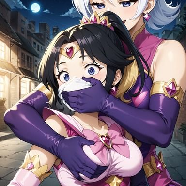クロロホルムを嗅がされる女の子たち サンプル9ページ目