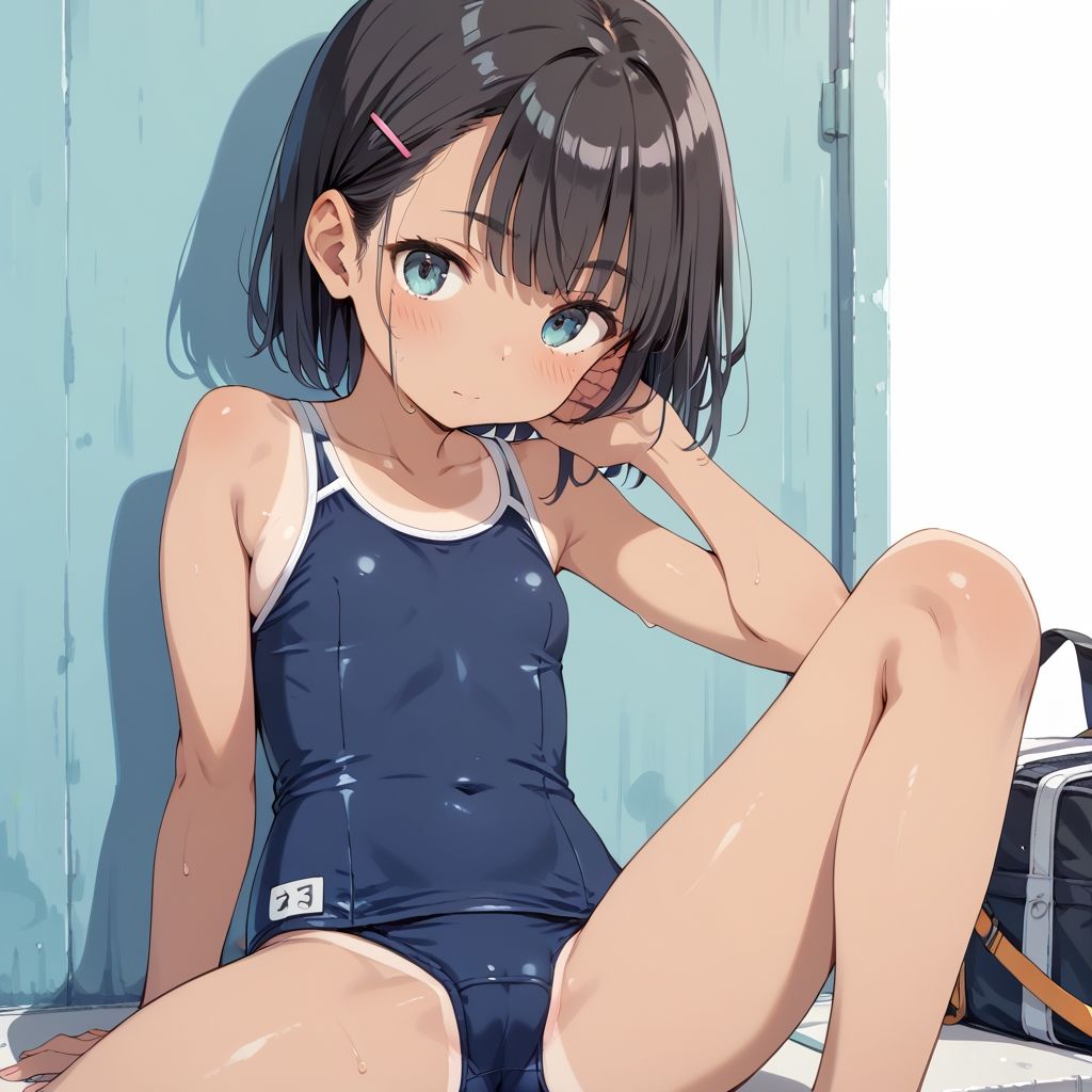 ロリロリスク水 サンプル6ページ目