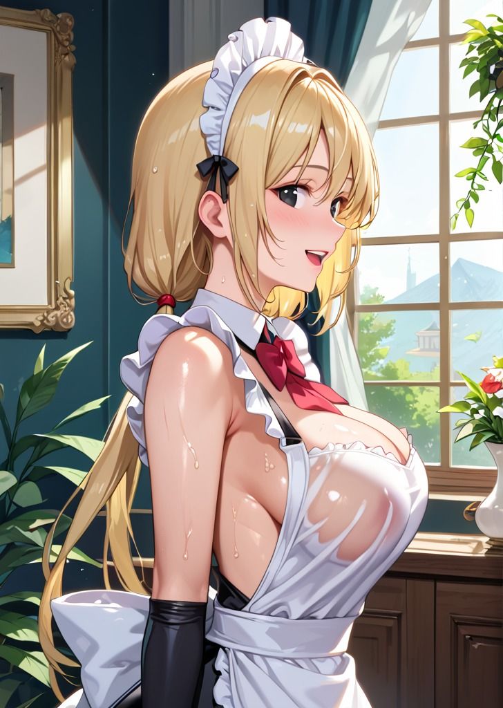 ご主人様のいいなり痴女メイドとの生活 サンプル2ページ目