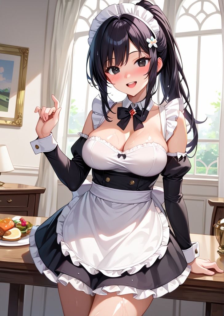 ご主人様のいいなり痴女メイドとの生活 サンプル3ページ目