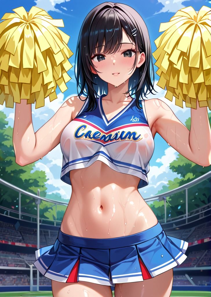 元気はつらつ！チアリーダー部！ サンプル1ページ目