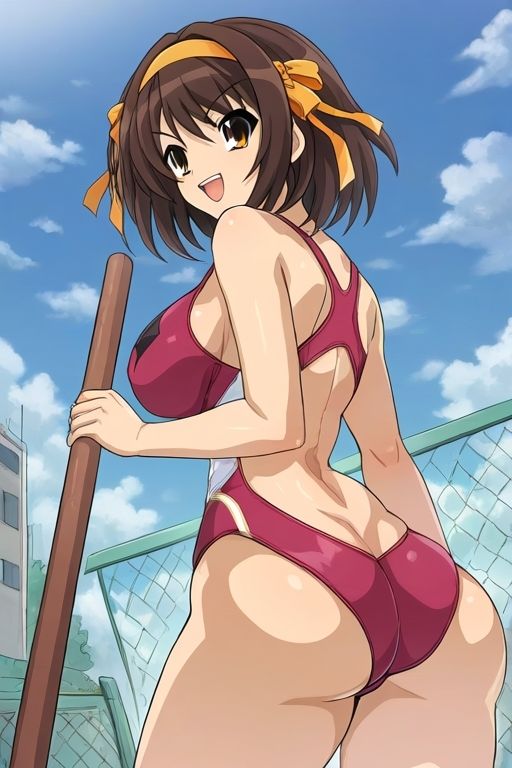 涼宮ハ〇ヒの自称そっくりさん サンプル4ページ目