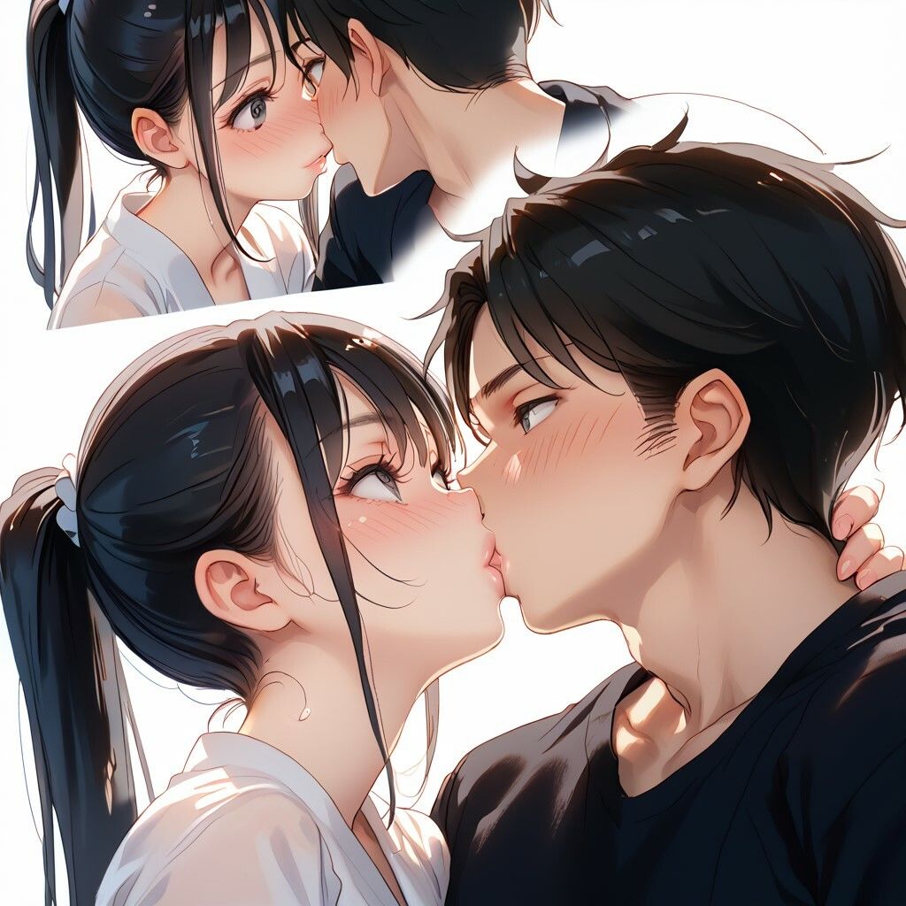 どエロい妹とキスしたらガマンできずに中出ししちゃった サンプル1ページ目
