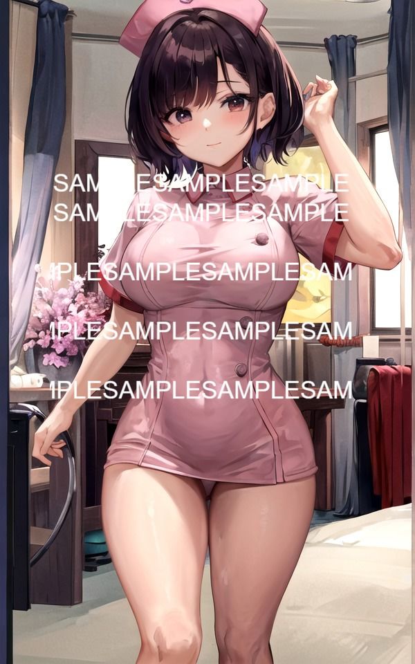 病院のきれいなお姉さん サンプル2ページ目
