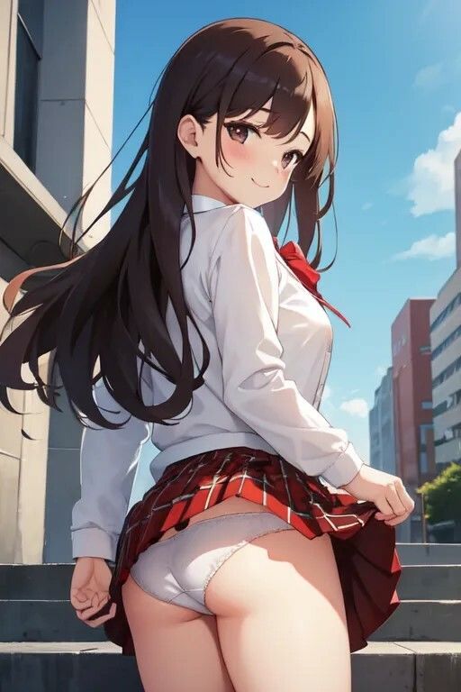 露出少女JK・女子校生〜階段でパンチラ集〜 サンプル3ページ目