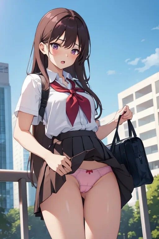 露出少女JK・女子校生〜階段でパンチラ集〜 サンプル4ページ目