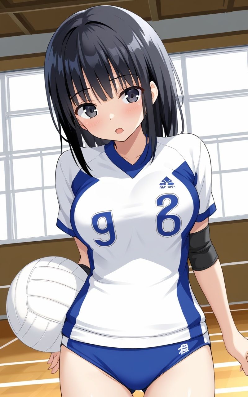 汗だくバレーボール女子合宿、ハードなのは練習後からだった… サンプル2ページ目