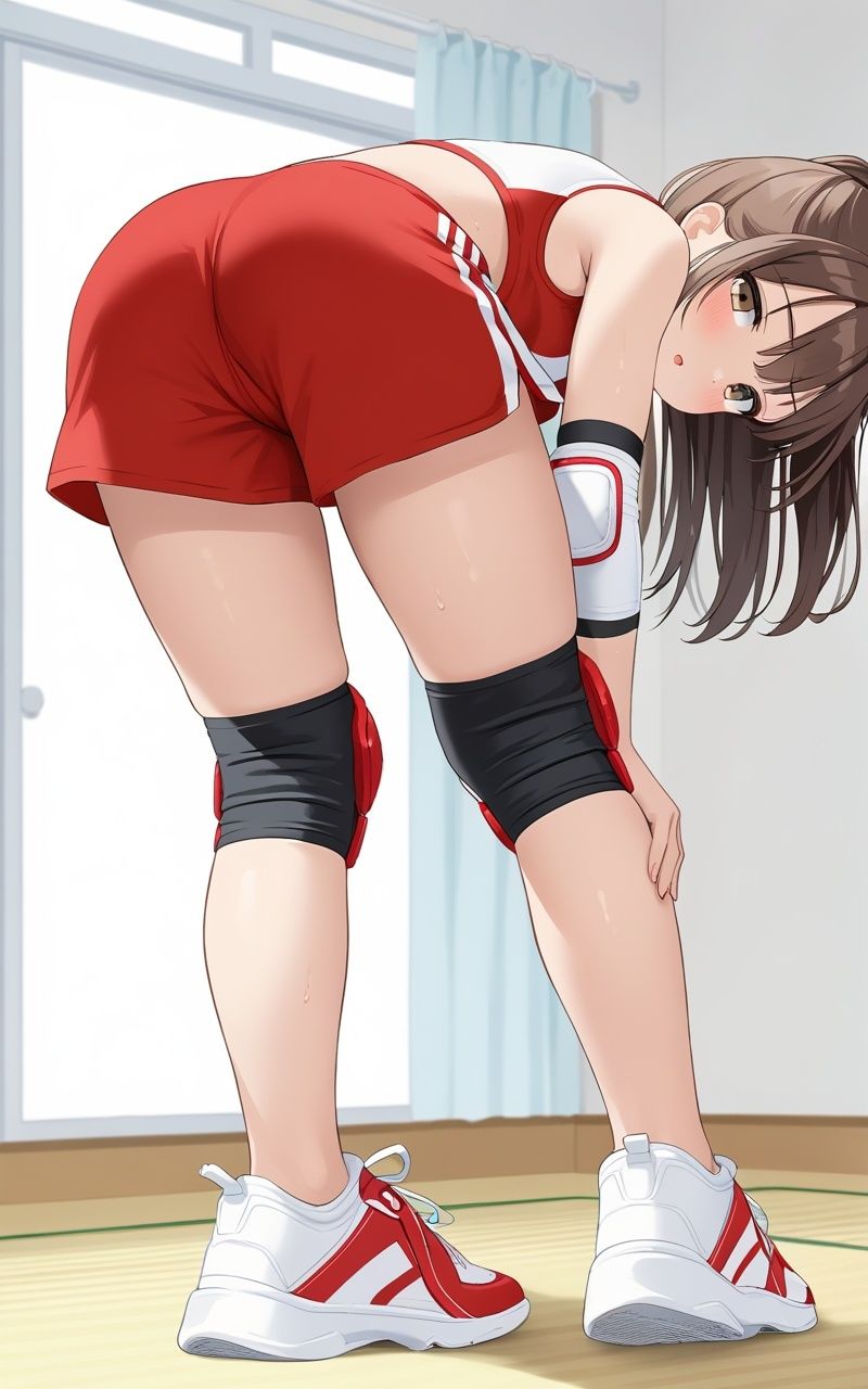 汗だくバレーボール女子合宿、ハードなのは練習後からだった… サンプル6ページ目