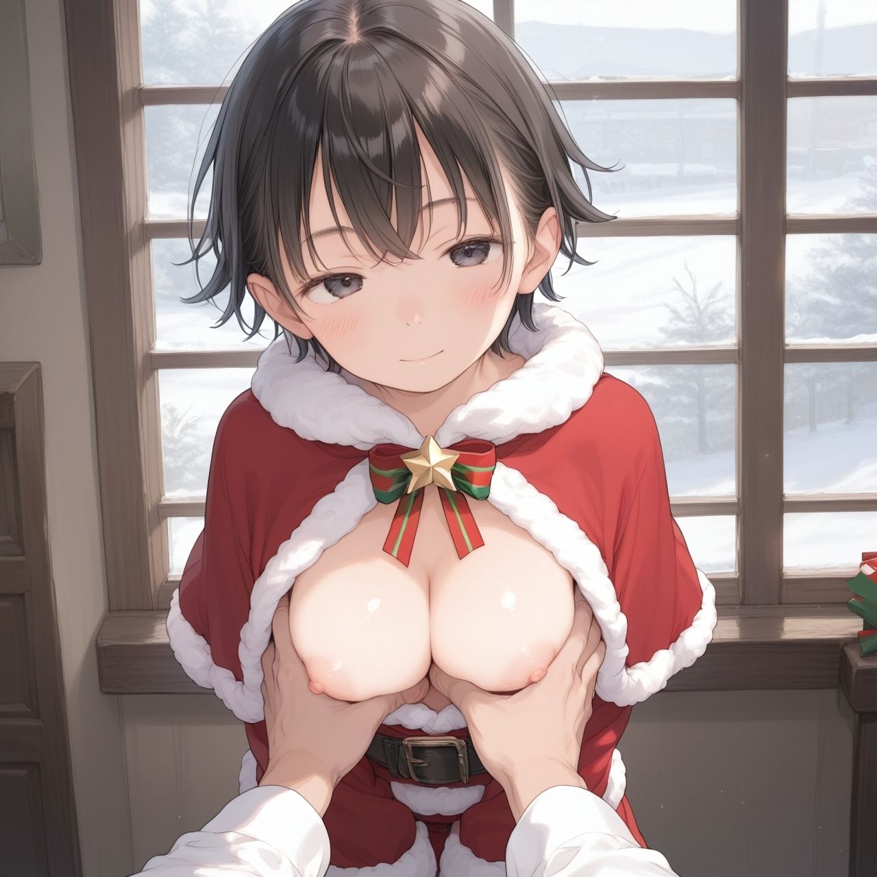 とあるクリスマスパーティーの記録 サンプル8ページ目