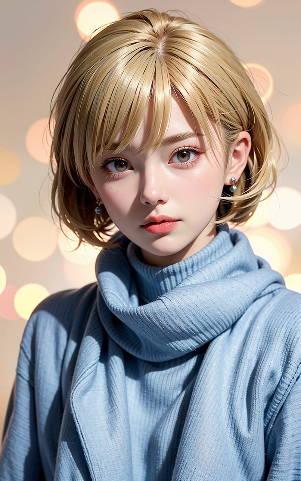 冬服の美少女 サンプル1ページ目