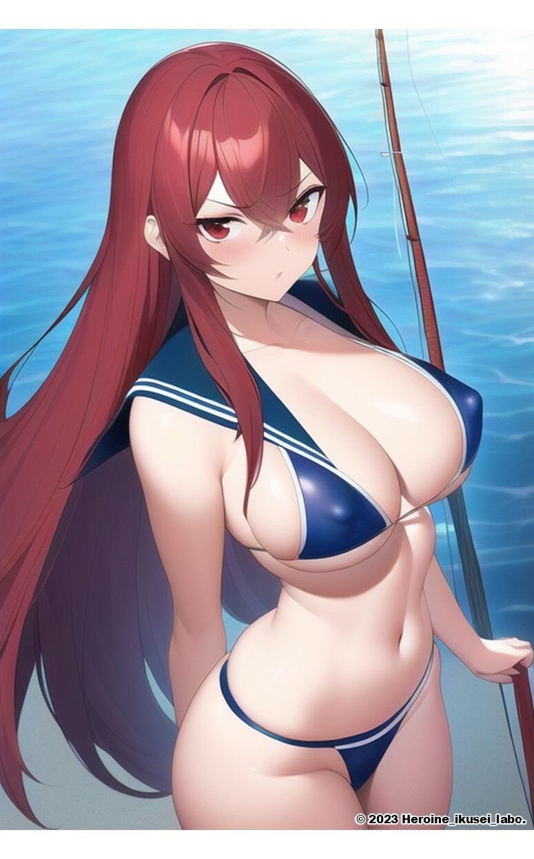 AI妄想美少女シリーズ-43 【セーラースク水戦隊JK5】2人の追加ヒロインズ！えっちに鍛えた肢体編 サンプル6ページ目