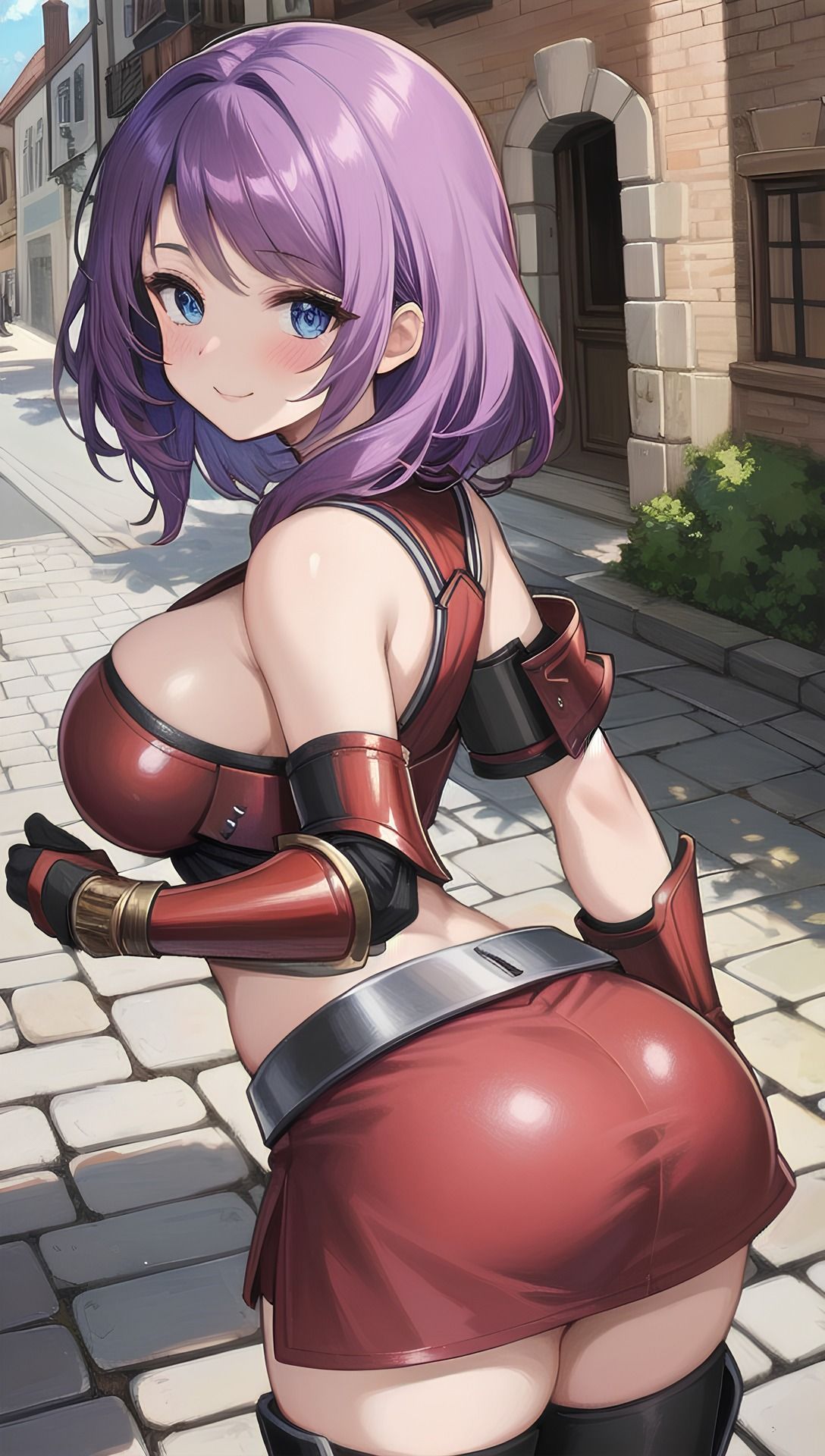 冒険前の女戦士 サンプル1ページ目