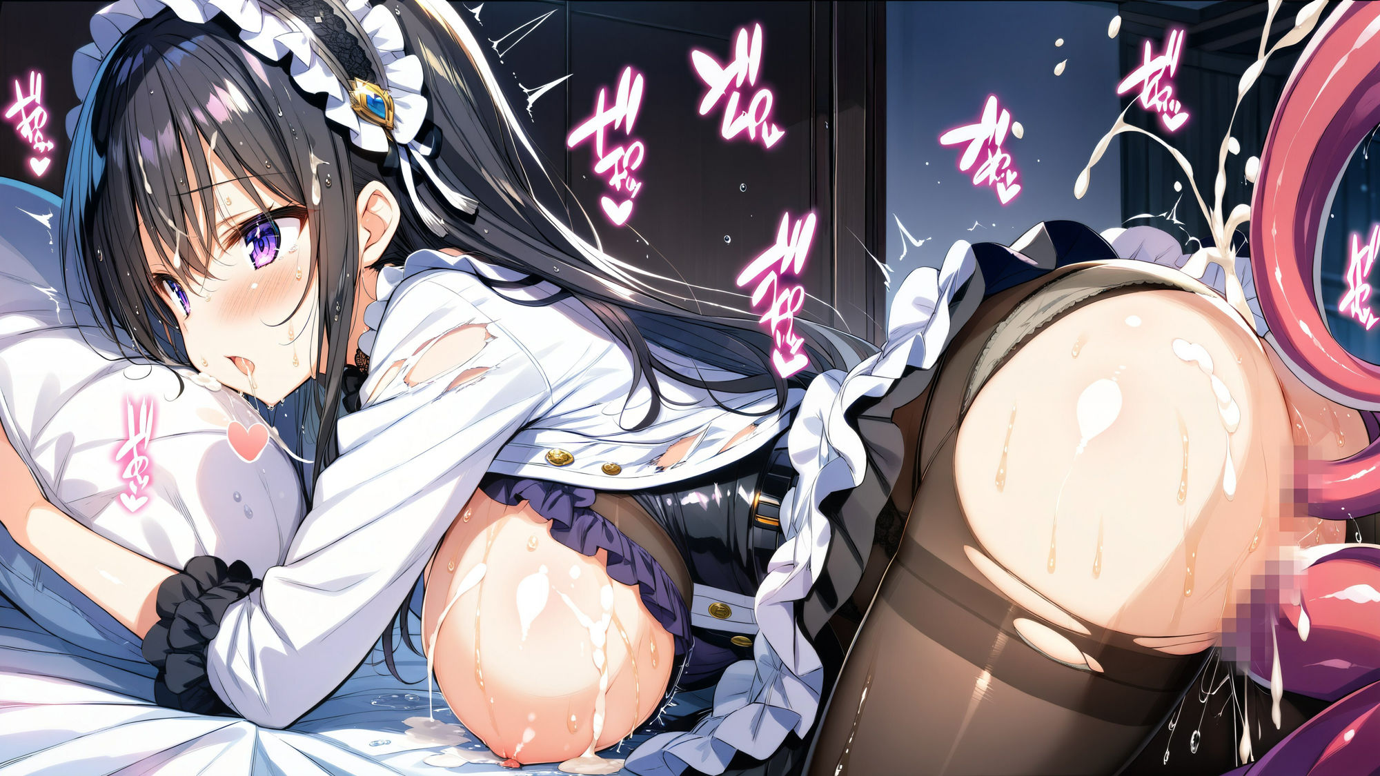 触手に囚われた少女達 〜ゴスロリ編〜 Vol.1 サンプル3ページ目