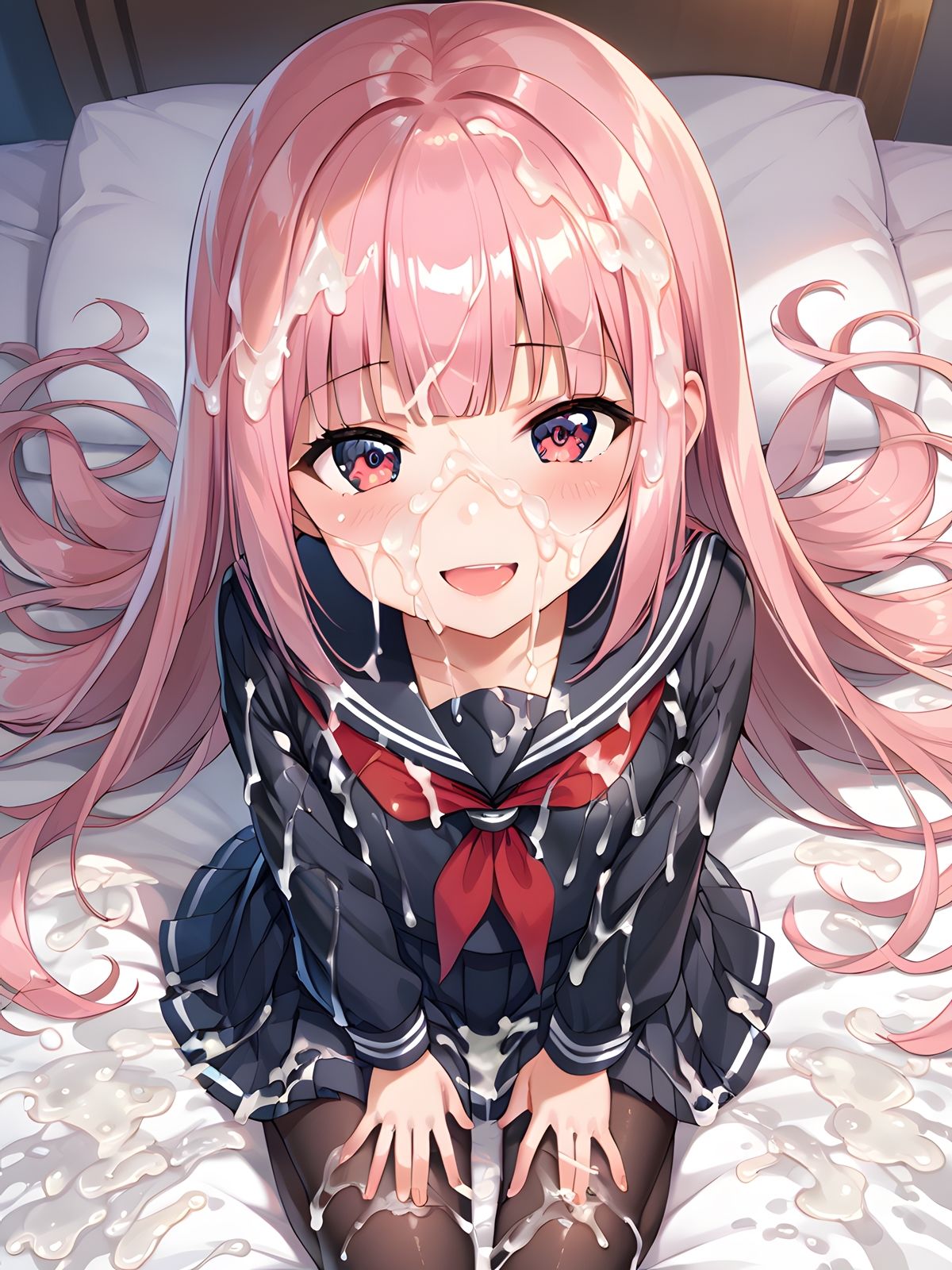 セーラー服ぶっかけCG集2 サンプル7ページ目