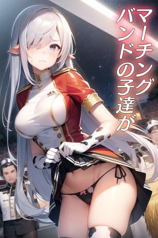 嫌な顔してパンツ見せてくる女の子〜マーチングバンド編〜 サンプル1ページ目