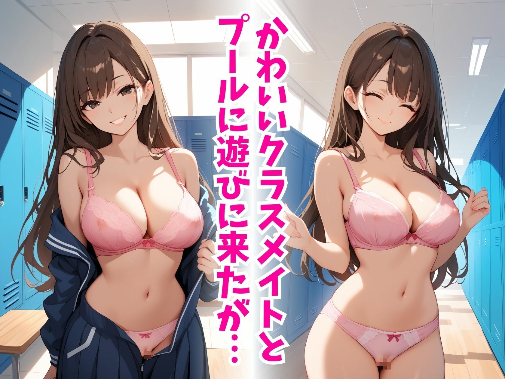 スク水の女神 サンプル1ページ目