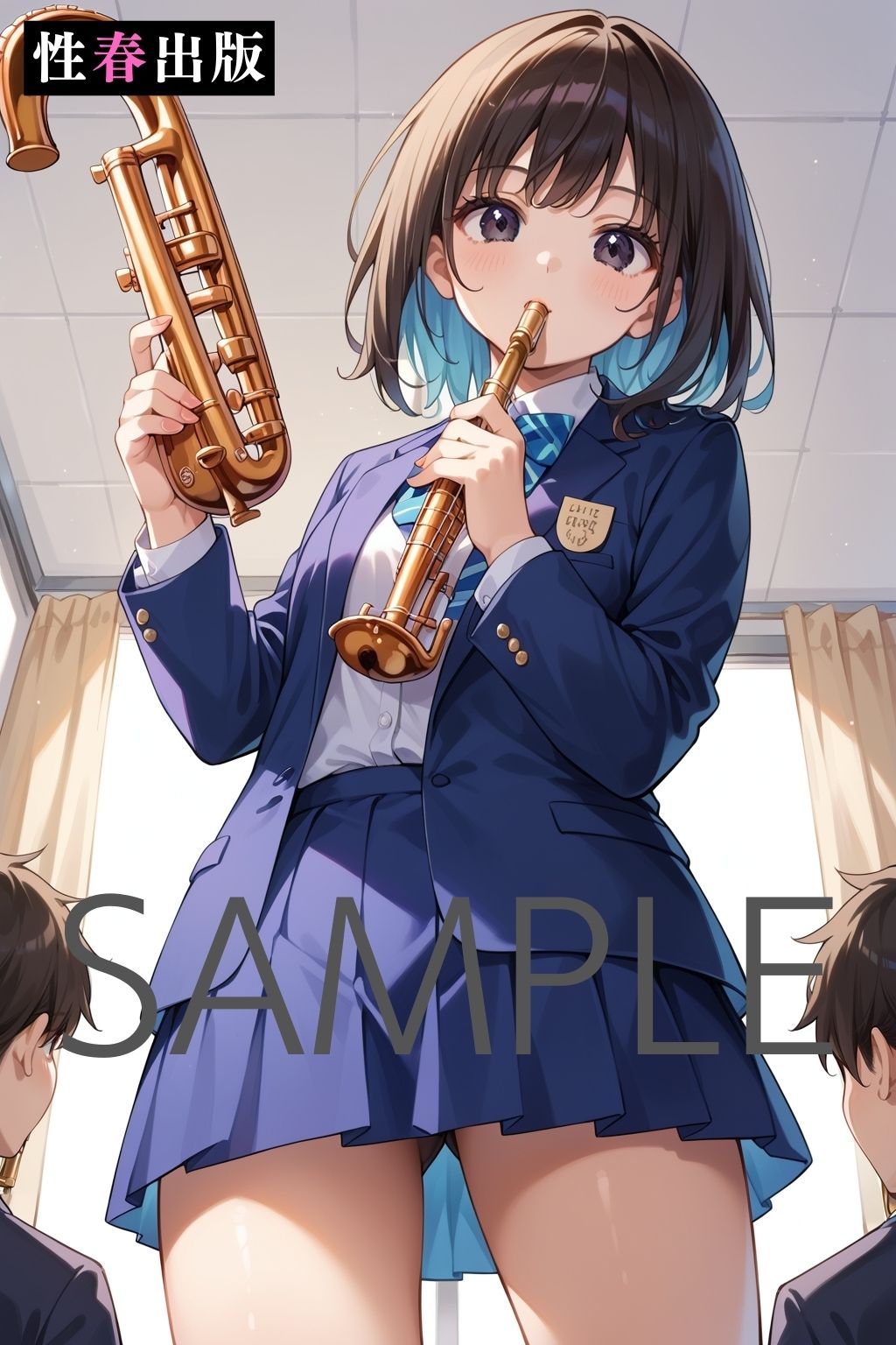 吹奏楽部女子咥えたくてたまらないっ サンプル6ページ目