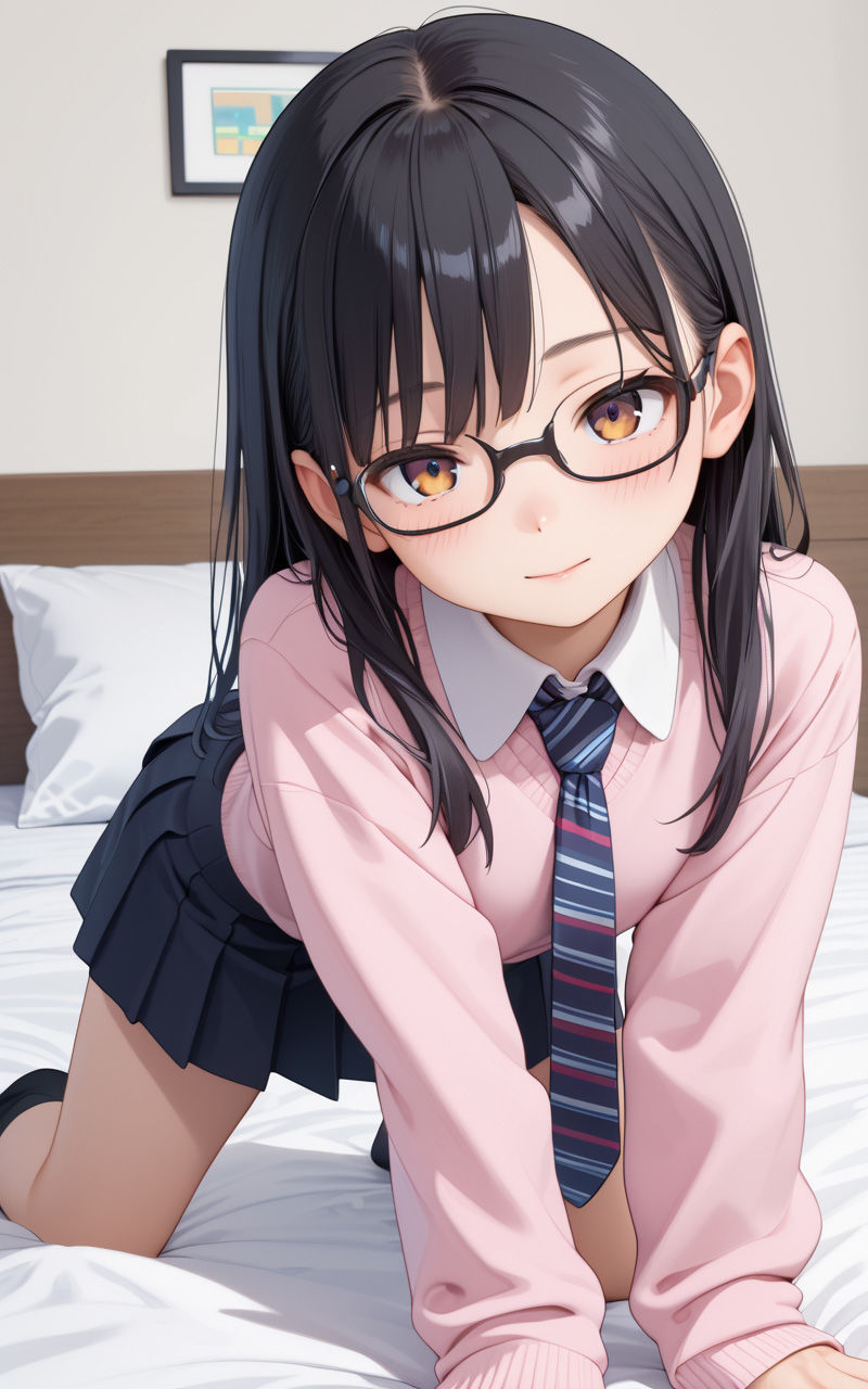 幼なじみの地味娘に催●かけてみた。 サンプル1ページ目