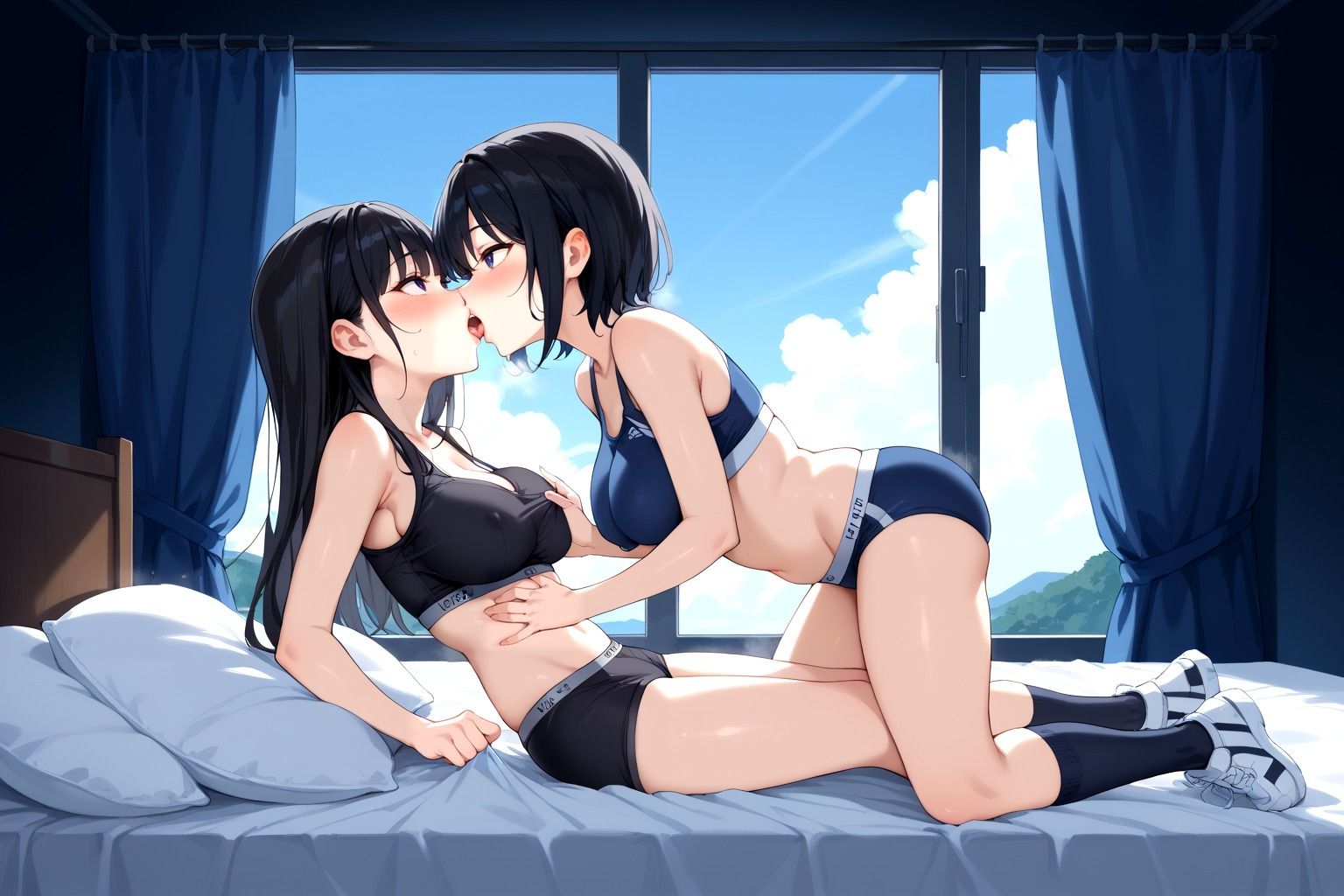 隣人の処女姉妹に催●かけて服従してもらう話 サンプル5ページ目